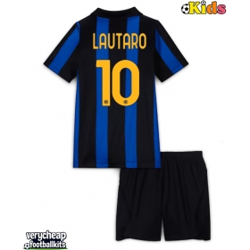Inter Milan Lautaro Martinez #10 Replica Home Minikit 2026-27 Short Sleeve (+ pants)